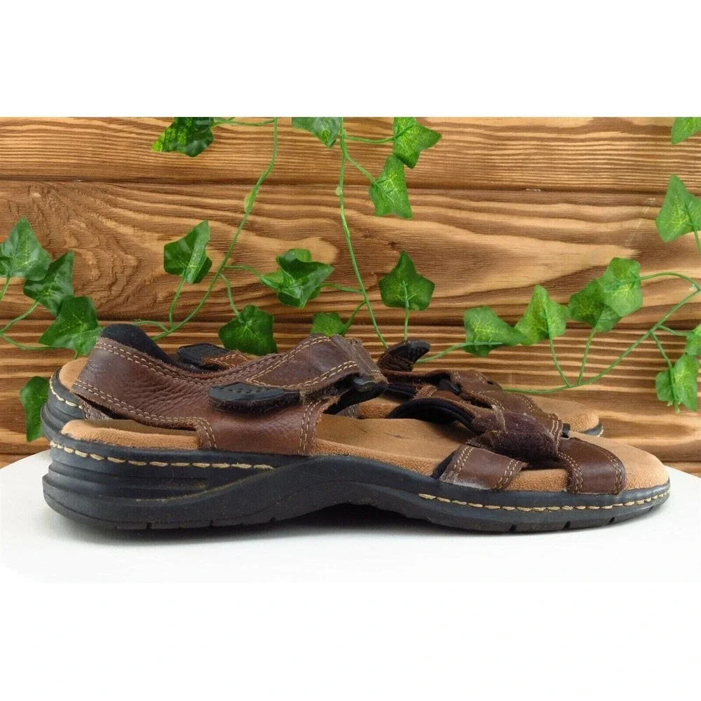 Dr. Scholl's Size 11 M Brown‎ Sport Leather Men Shoes
